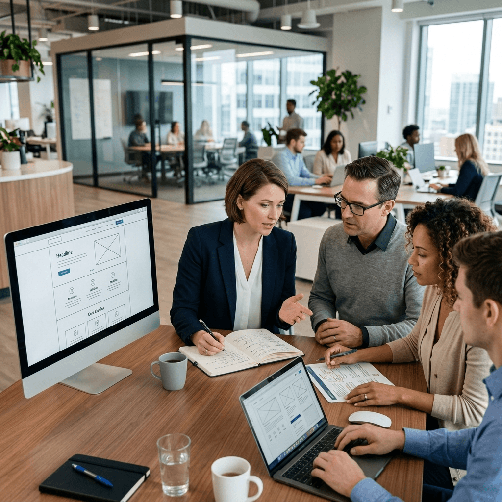 Copertina: Copywriting persuasivo B2B: come scrivere testi focalizzati sui benefici per convincere i decisori aziendali all’acquisto