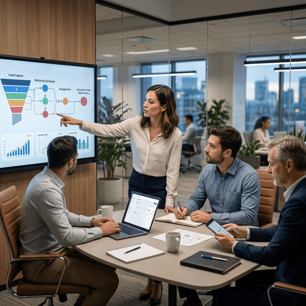 Copertina: Email marketing automation B2B: come strutturare flussi di lead nurturing per riscaldare i contatti commerciali commerciali