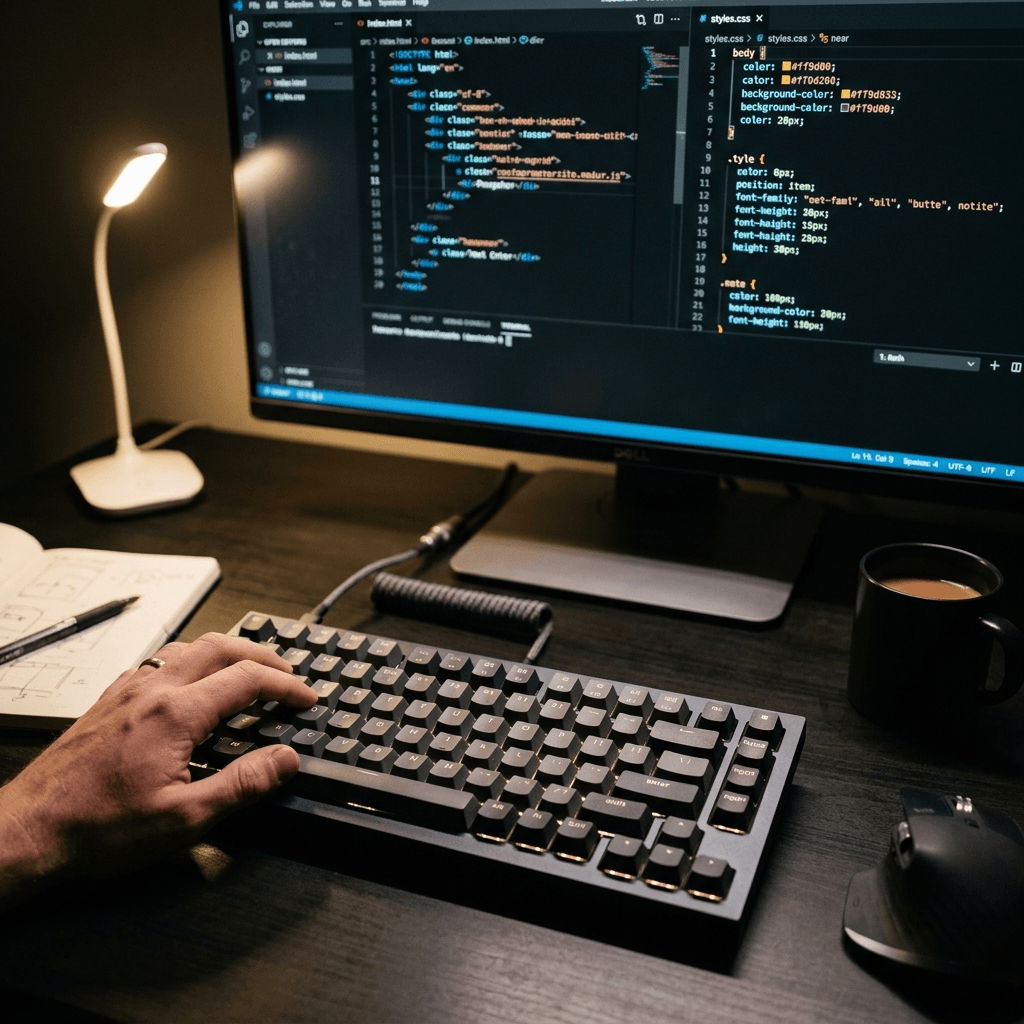 Web Development Code Monitor Setup